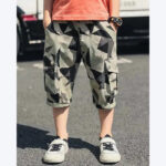 Camouflage Cargo Shorts Kinder