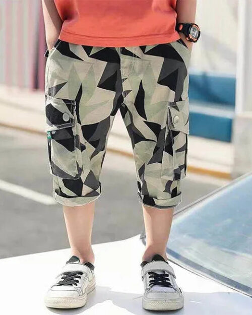 Camouflage Cargo Shorts Kinder