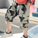 Camouflage Cargo Shorts Kinder