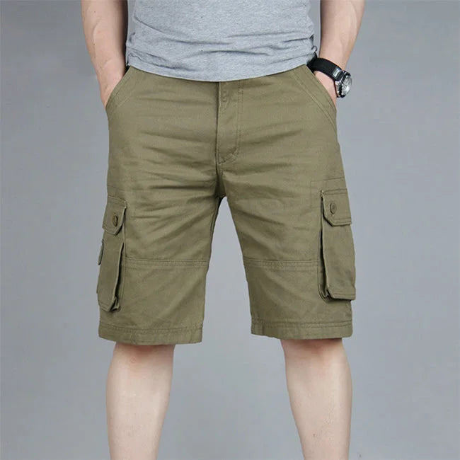 Cargo Shorts Herren Casual in Khaki