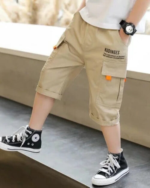 Cargo Shorts für Jungen in Beige