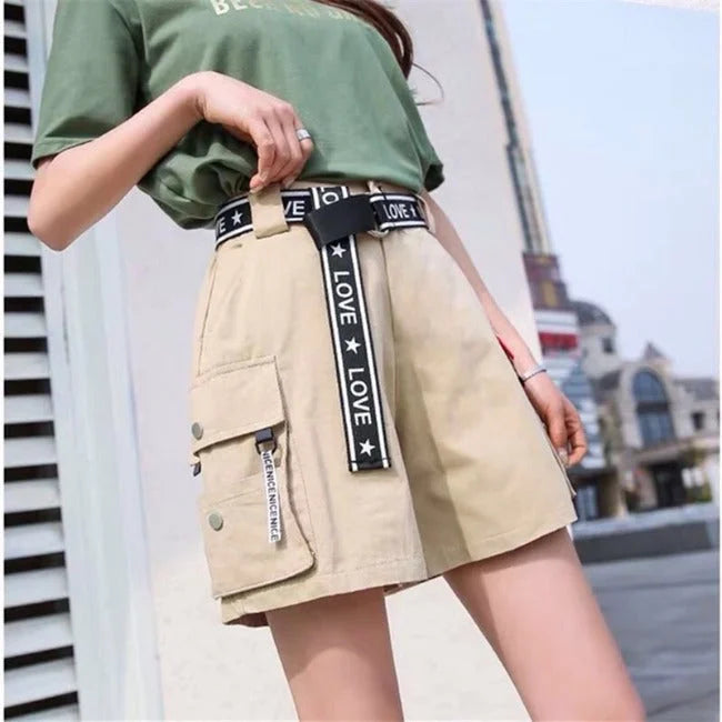 short-cargo-streetwear-104.jpg Streetwear Cargo Shorts Damen in Beige