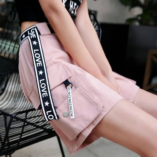 Streetwear Cargo Shorts Damen