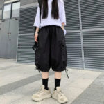 Cargo Shorts Damen Lila