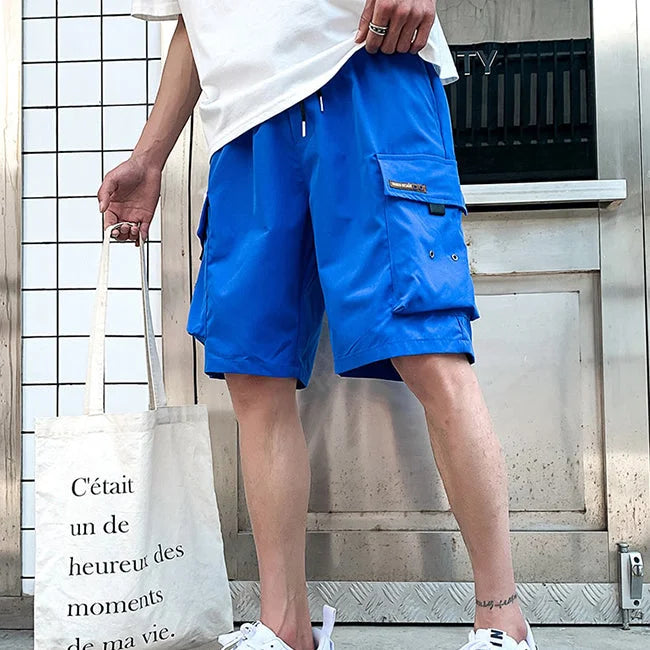 Cargo Shorts Herren in Blau